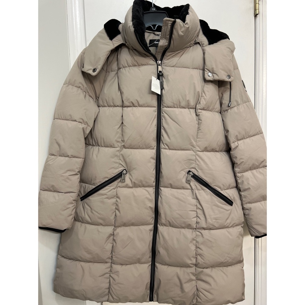 DKNY PUFFER JACKET WITH HOODIE - Picture 7 of 8